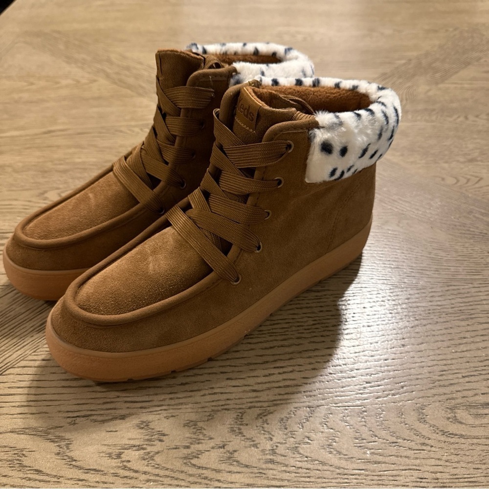 New Keds Explore Bootie Suede Brown 8.5